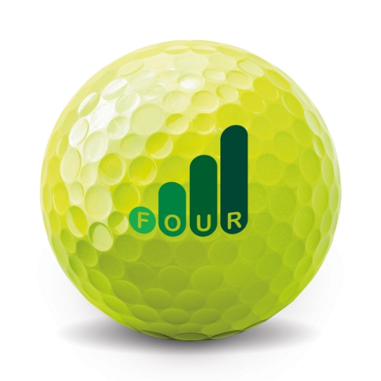 Titleist® AVX® Yellow Golf Ball Std Serv - Yellow ball